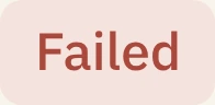 Failed badge