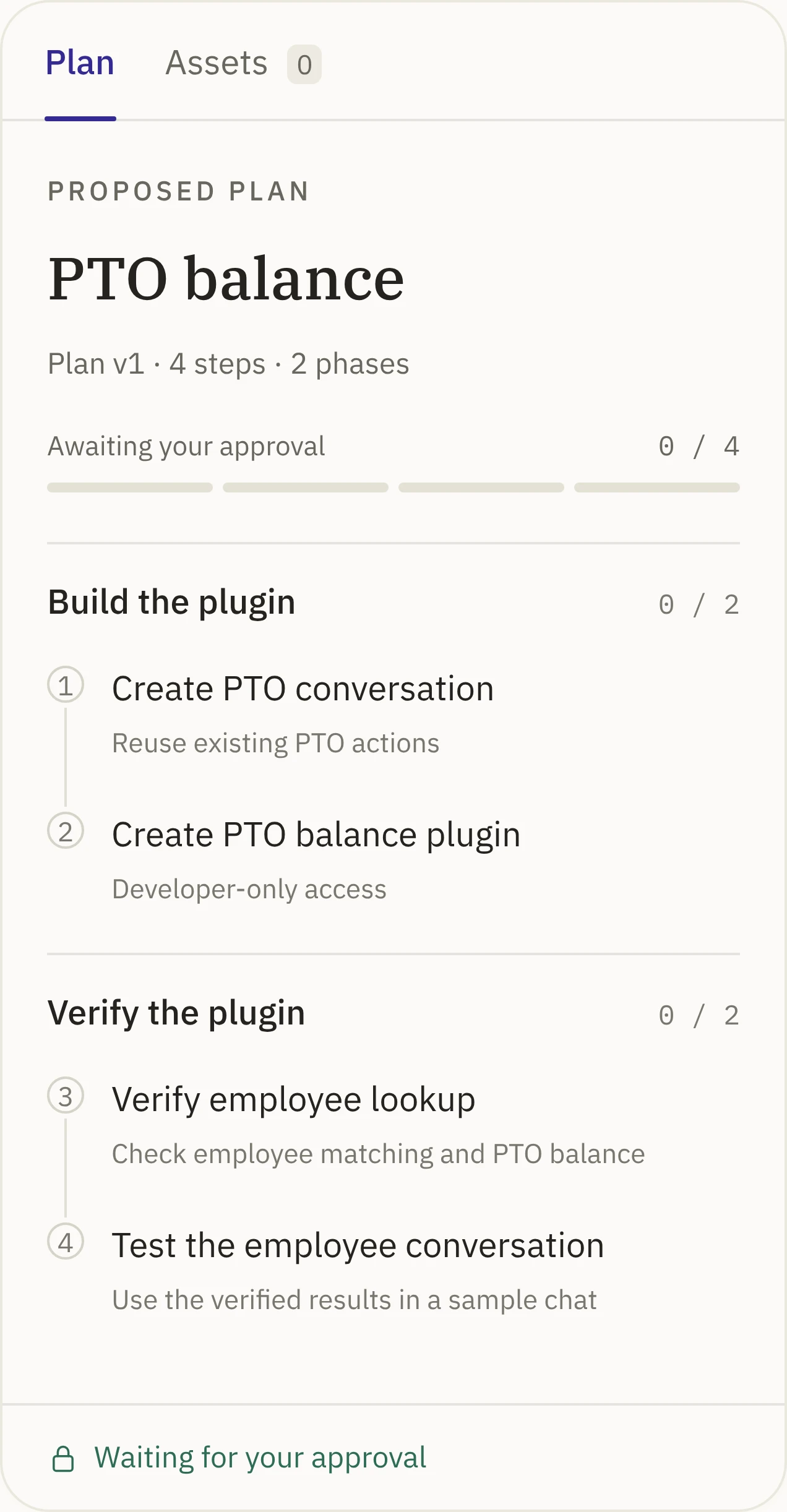 Plan panel: Proposed